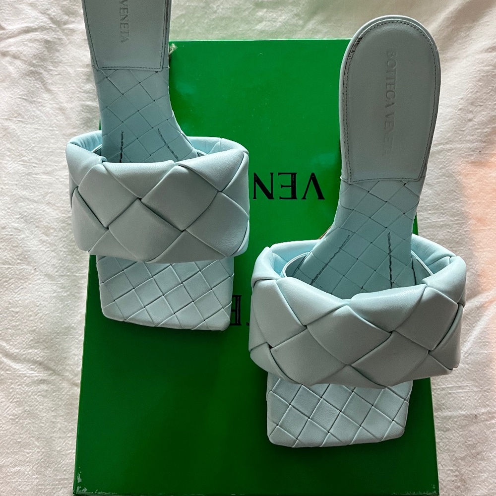 Bottega Veneta Lido Mules - Picture 1 of 6